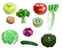 野菜・果物の画像