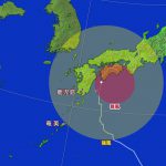 2019年8月15日午前8時推定台風10号